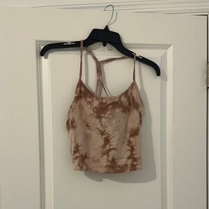 PINK Victoria's Secret Tie-Dye Built-in Bra Camisole